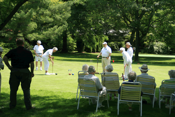 Croquet at Meadow Lakes